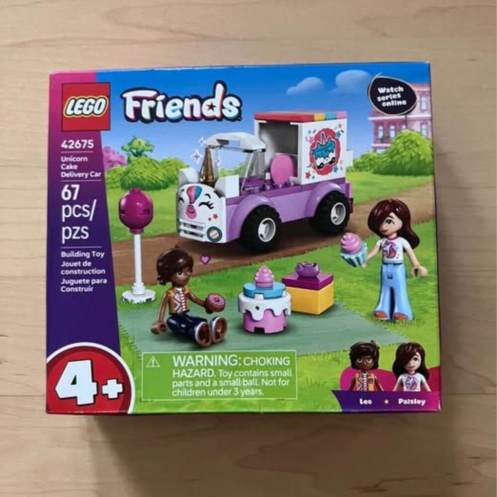 LEGO Friends Unicorn Cake Delivery Car Set 42675 Sealed